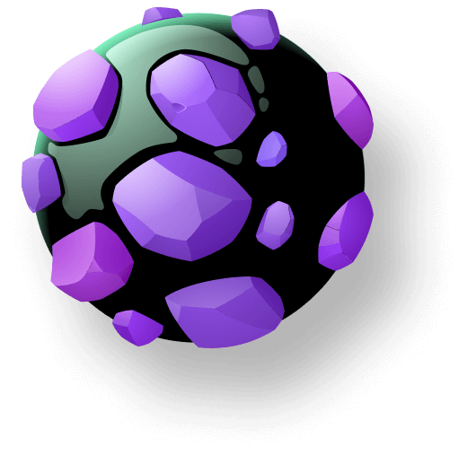 icon crystal globe